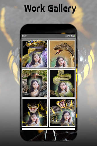 Snake Photo Frame screenshot 5