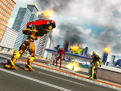 Futuristic Robots War Hero 3D screenshot 7