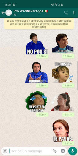 WAStickerApps memes mexicanos - Stickers Mexico screenshot 1