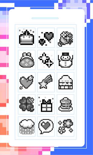 Pixel Art Paint Games screenshot 2