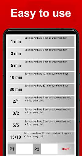 Chess Clock: Chess Timer screenshot 1