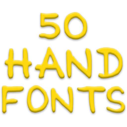 Fonts for FlipFont 50 Hand 4.0.4