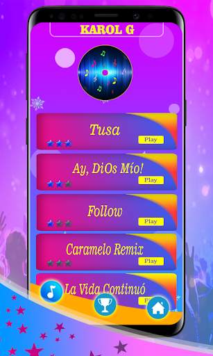 Karol G 🎹 piano game screenshot 1