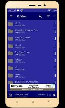 SR Video Player HD screenshot 1