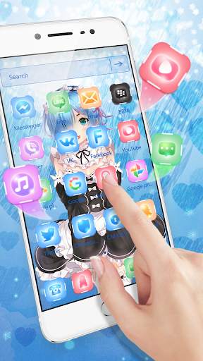 rem live wallpaper theme screenshot 4