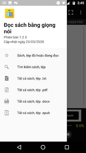 Đọc sách bằng giọng nói screenshot 1