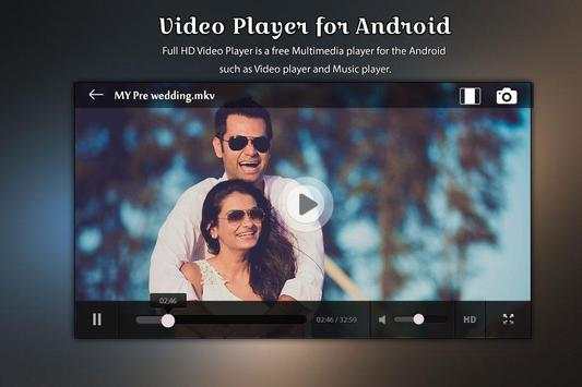 Video Player for android screenshot 1