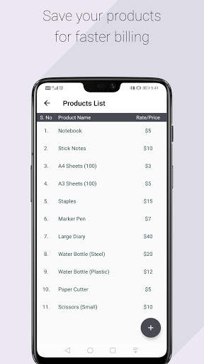 Billculator - Simple Invoice & Estimate Maker screenshot 4
