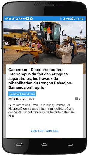 Kiosque Cameroun - news, infos screenshot 2