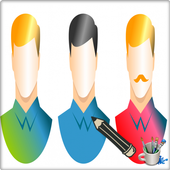 How to Drawing Man icon