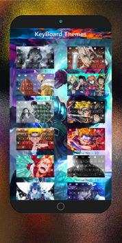 keyboard theme anime boy screenshot 1