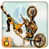 City bike stunt impossible motocross racing game icon