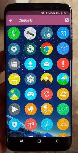 Cirgus - Icon Pack скриншот 1