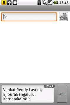 Address of Current Location screenshot 1