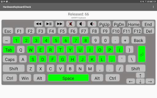 Hardware Keyboard check screenshot 7