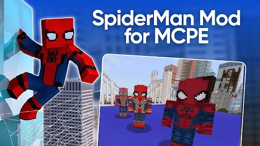 SpiderMan Mod for MCPE screenshot 1