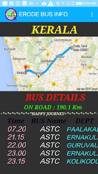 ERODE BUS INFO screenshot 5