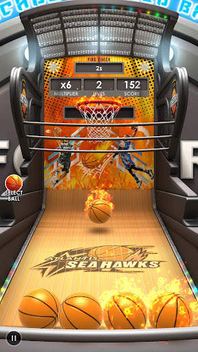 Basketball Flick 3D स्क्रीनशॉट 4