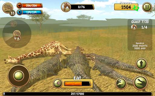 Wild Crocodile Simulator 3D screenshot 5