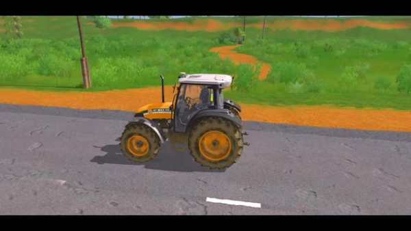 Cargo offroad Tractor Driver Trolley 3D Free Games screenshot 5
