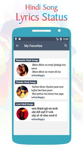 Hindi Song Lyrics Status screenshot 8