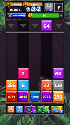 Drop Numbers 2048 6 تصوير الشاشة