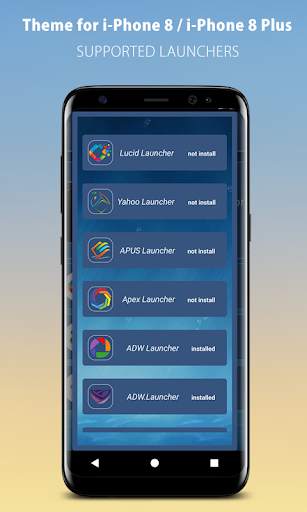 Launcher Theme for iPhone 8 Plus screenshot 9