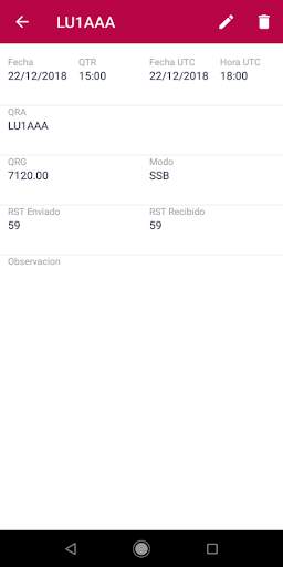 CQ Logs para Radioaficionados screenshot 3