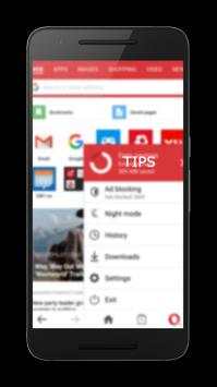 Tips Opera mini screenshot 1