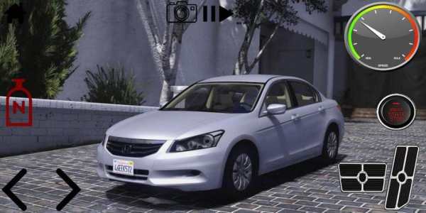 Driving Honda Accord Racing Simulator screenshot 1