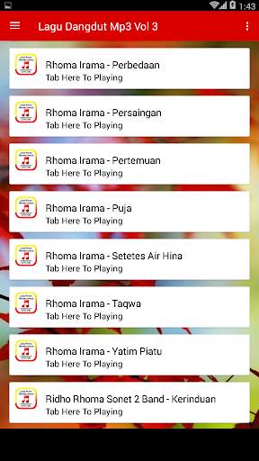 Lagu Dangdut Mp3 Vol 3 screenshot 7