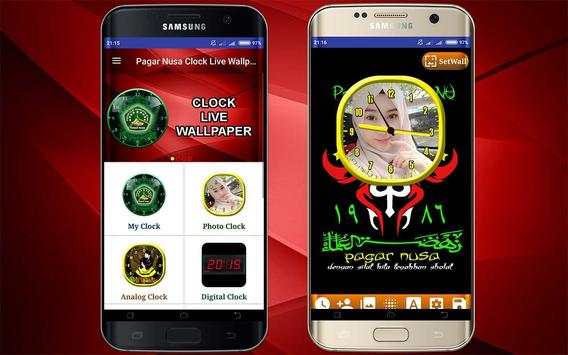 Jam Pagar Nusa Wallpaper Hidup screenshot 4