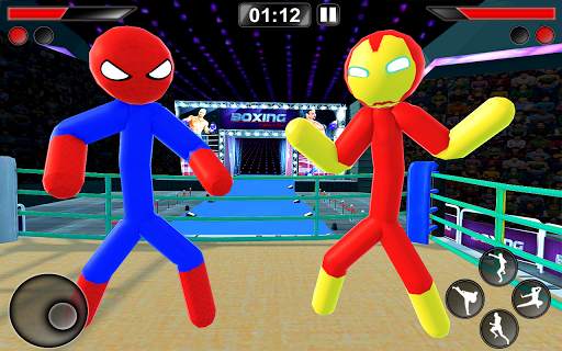 Shadow Warriors Battle-Stickman Fight War Game screenshot 12
