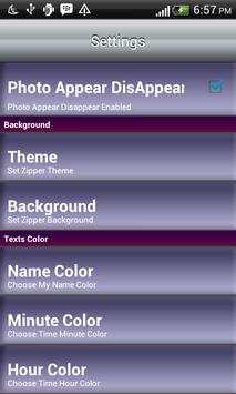 Name Photo Zipper Screen Lock screenshot 7