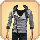 Men Sweatshirt Photo Suit icon