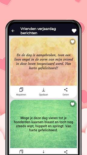 Berichten Wensen SMS Statussen screenshot 4