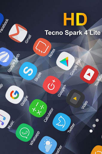 launcher Theme For Tecno Spark 4 lite screenshot 1