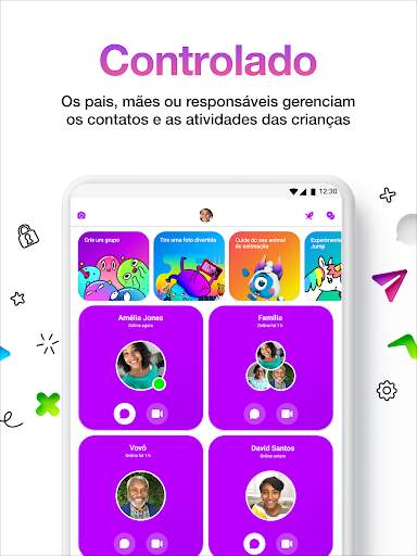 O aplicativo de mensagens para screenshot 13