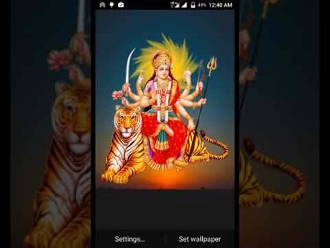 Maa Durga: Aura Live Wallpaper screenshot 1