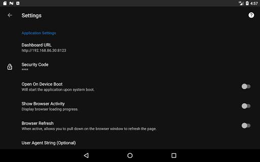 WallPanel screenshot 1