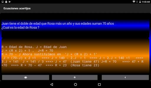 Resolver Ecuaciones con ejemplos de la vida real скриншот 5
