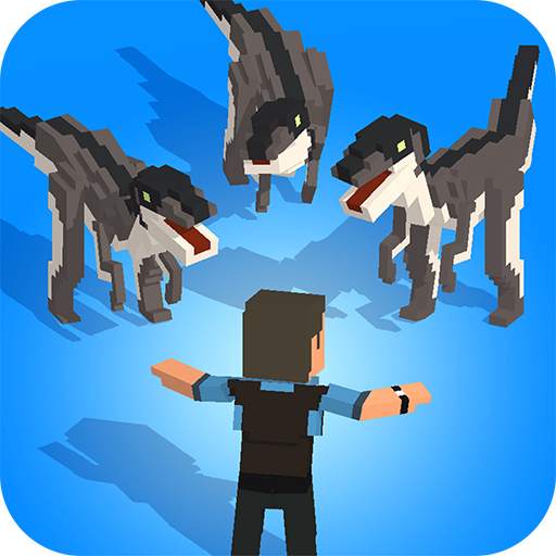 Jurassic Hopper: Crossy Dinosaur Shooter Game 1.24