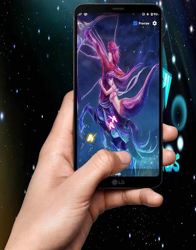 Sagittarius Live Wallpapers - Sensor, Multi Touch screenshot 5