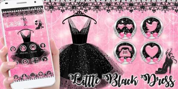Black Dress Launcher  Date Night Theme screenshot 5