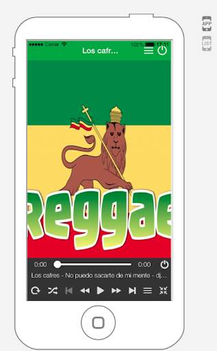 Radio Reggae. Reggae music. Reggae Radio Músic app screenshot 5