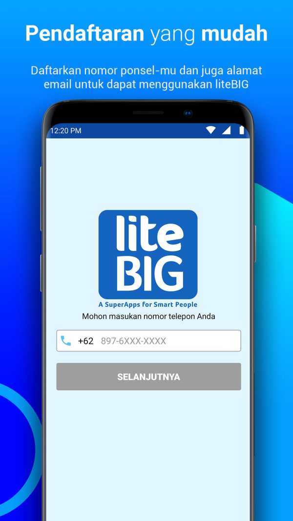 liteBIG - SuperApps,Chat,Timeline,Commerce,Payment screenshot 2
