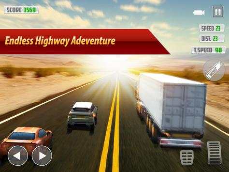 Racing Highway: Extreme Traffic Road Simulator screenshot 6