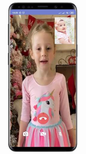Nastya call you and Chat Simulator Prank screenshot 6