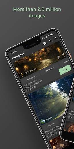 Pixabay Lite (quick wallpaper) screenshot 1