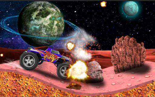 Mad Evil Monster Car screenshot 9